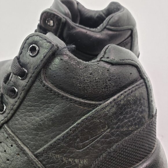Nike Goadone ACG Toddler Boys Size 9c Black Leather Boots 311569-001 - Picture 8 of 9